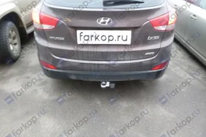 Установка фаркопа на Hyundai ix 35