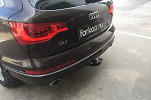 Установили фаркоп Oris для Audi Q7 2013 г.