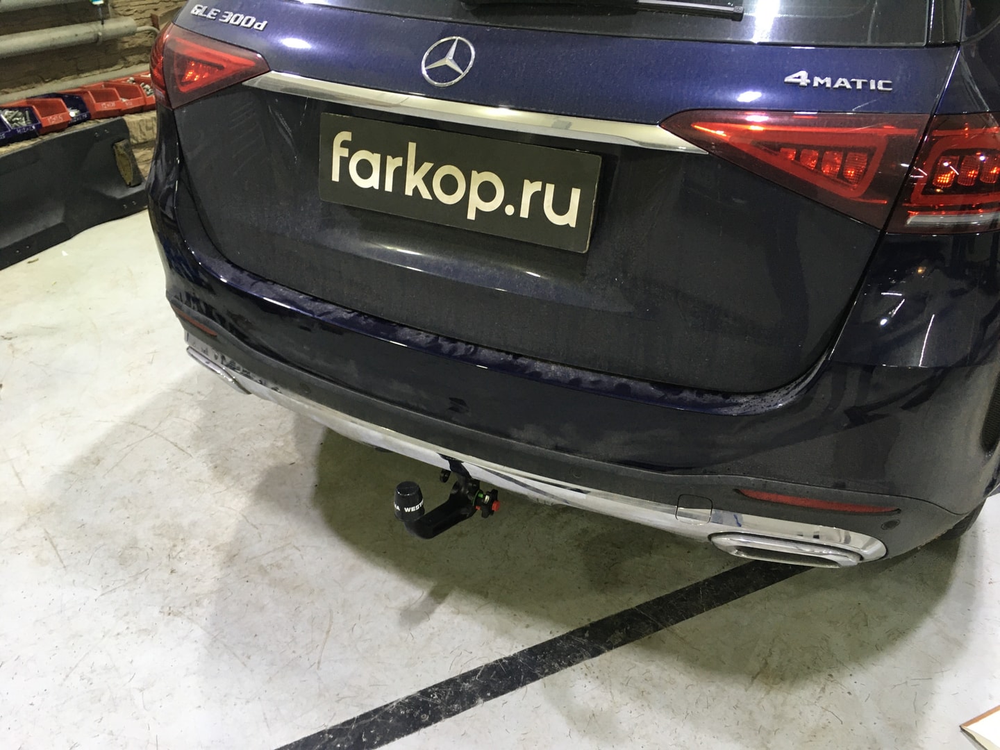Установили фаркоп Westfalia для Mercedes GLE 2021 г. Установили фаркоп Westfalia для Mercedes GLE 2021 г.