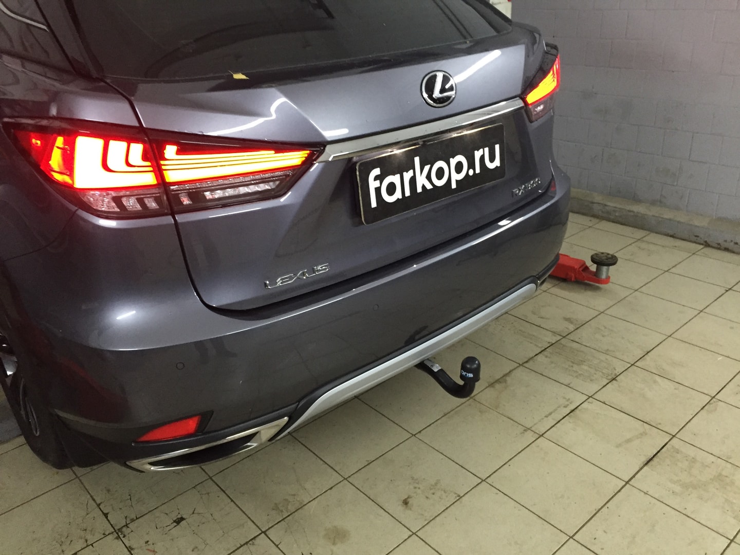 Установили фаркоп Oris для Lexus RX (кроме Long) 2021 г.