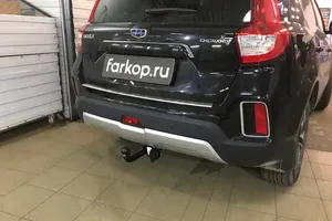 Установили фаркоп Oris для Geely Emgrand X7 2019 г.