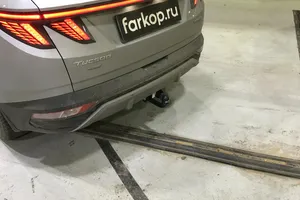 Установили фаркоп Oris для Hyundai Tucson 2021 г.