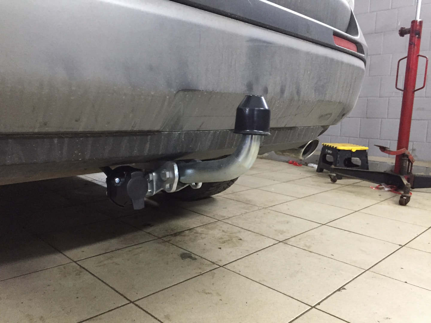 Установили фаркоп Galia для Toyota RAV4 2021 г.в.