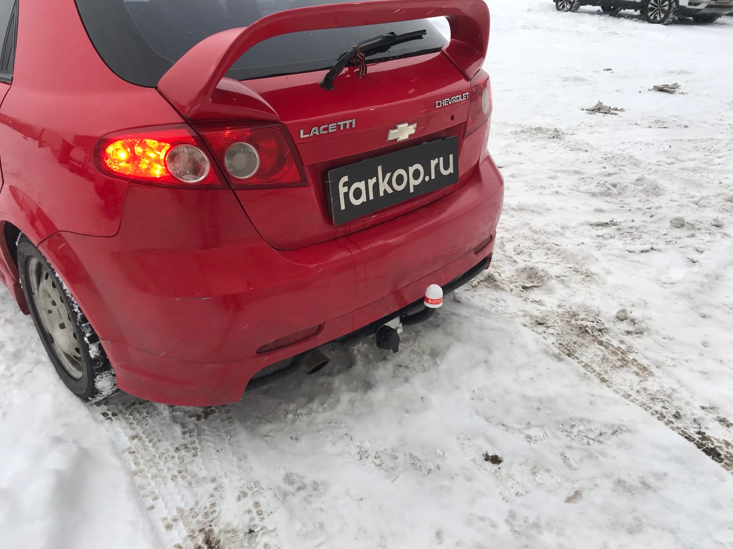 Установили фаркоп Трейлер для Chevrolet Lacetti (хетчбек) 2007 г.