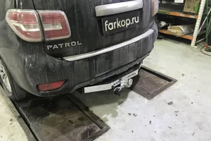 Установили фаркоп Baltex для Nissan Patrol 2014 г.