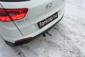 Установили фаркоп Лидер Плюс для Hyundai Creta 2021 г.