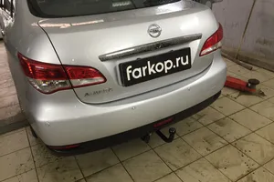 Установили фаркоп Лидер Плюс для Nissan Almera 2015 г.
