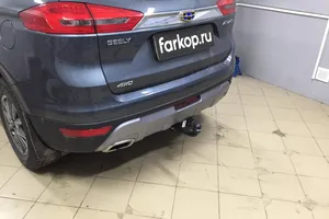 Установили фаркоп Oris для Geely Atlas 2021 г.