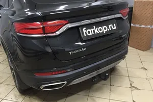 Установили фаркоп ТСС для Geely Tugella 2021 г.
