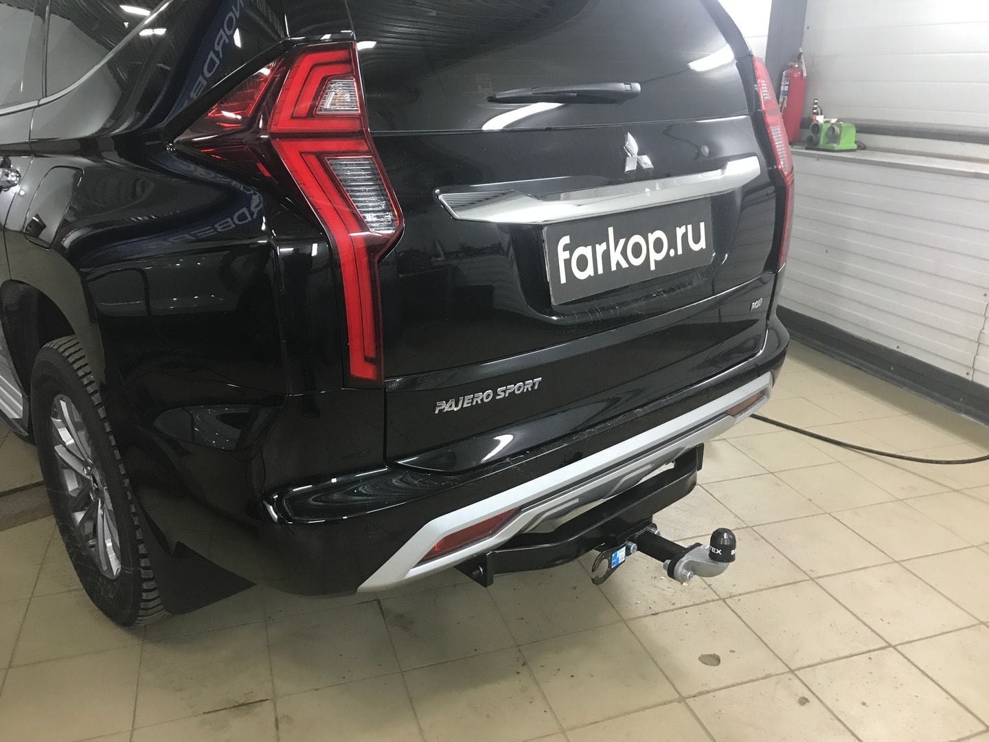 Установили фаркоп Baltex для Mitsubishi Pajero Sport 2021 г.