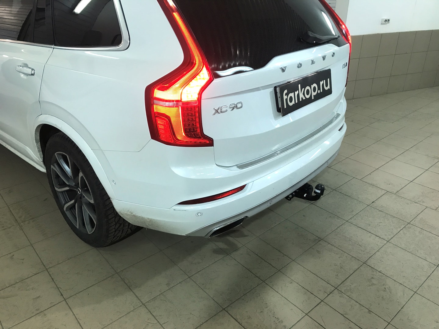 Установили фаркоп Brink для Volvo XC90 2021 г.