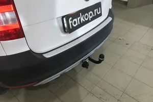 Установили фаркоп Лидер Плюс для Skoda Yeti 2012 г.