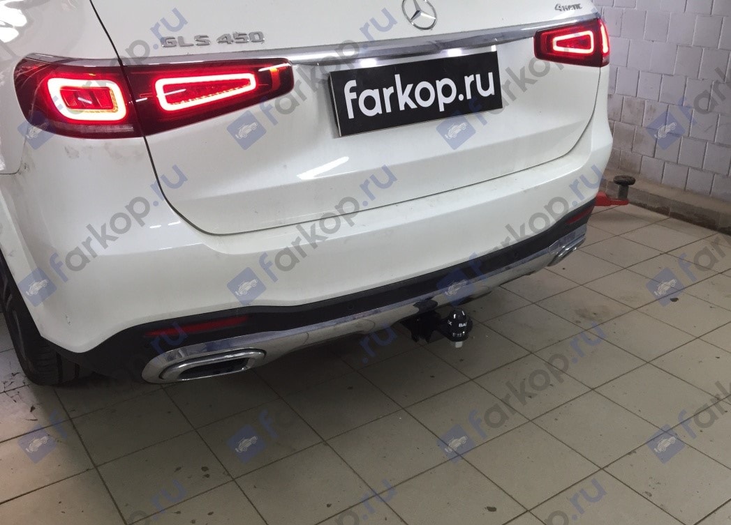 Установили фаркоп Baltex для Mercedes GLS-class 2022 г.