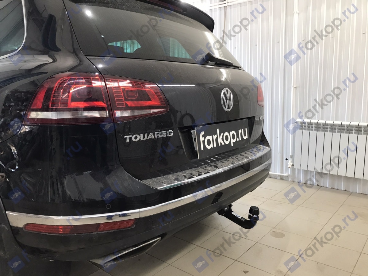 Установили фаркоп Wesfalia для Volkswagen Touareg 2018 г. Установили фаркоп Wesfalia для Volkswagen Touareg 2018 г.