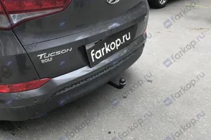 Установили фаркоп Aragon для Hyundai Tucson 2017 г.