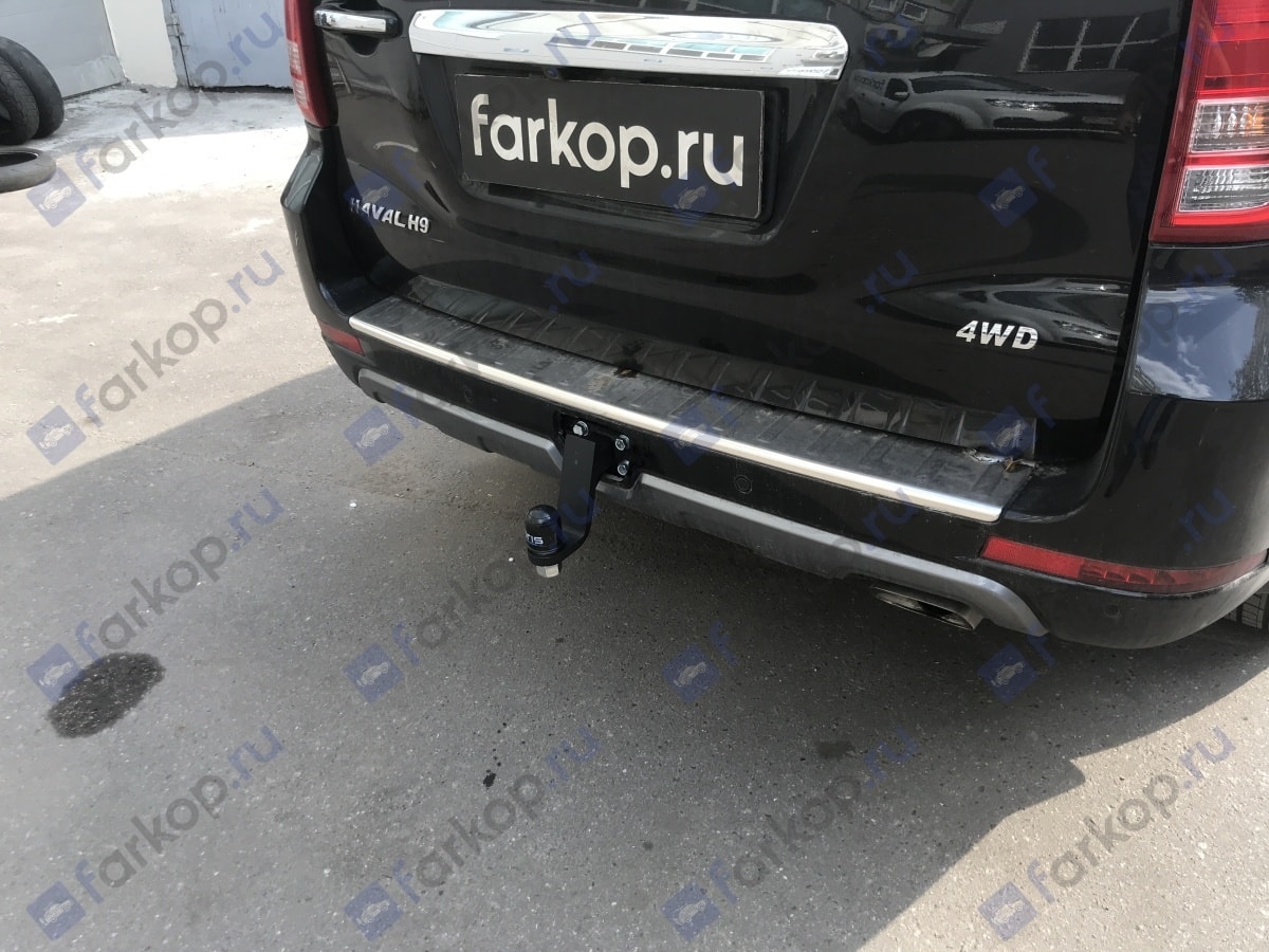 Установили фаркоп Oris для Haval H9 2014 г.