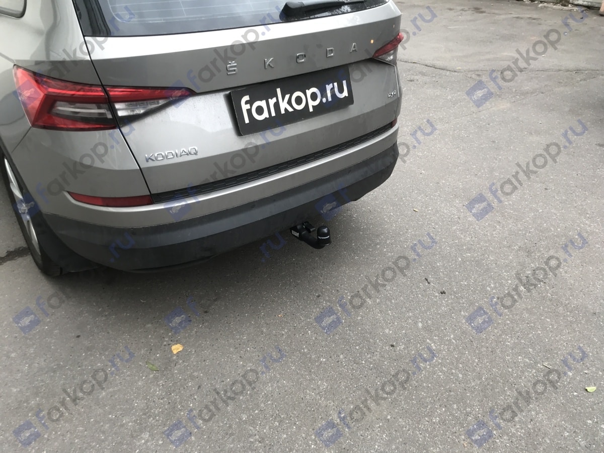 Установили фаркоп Steinhof для Skoda Kodiaq 2016 г.в.