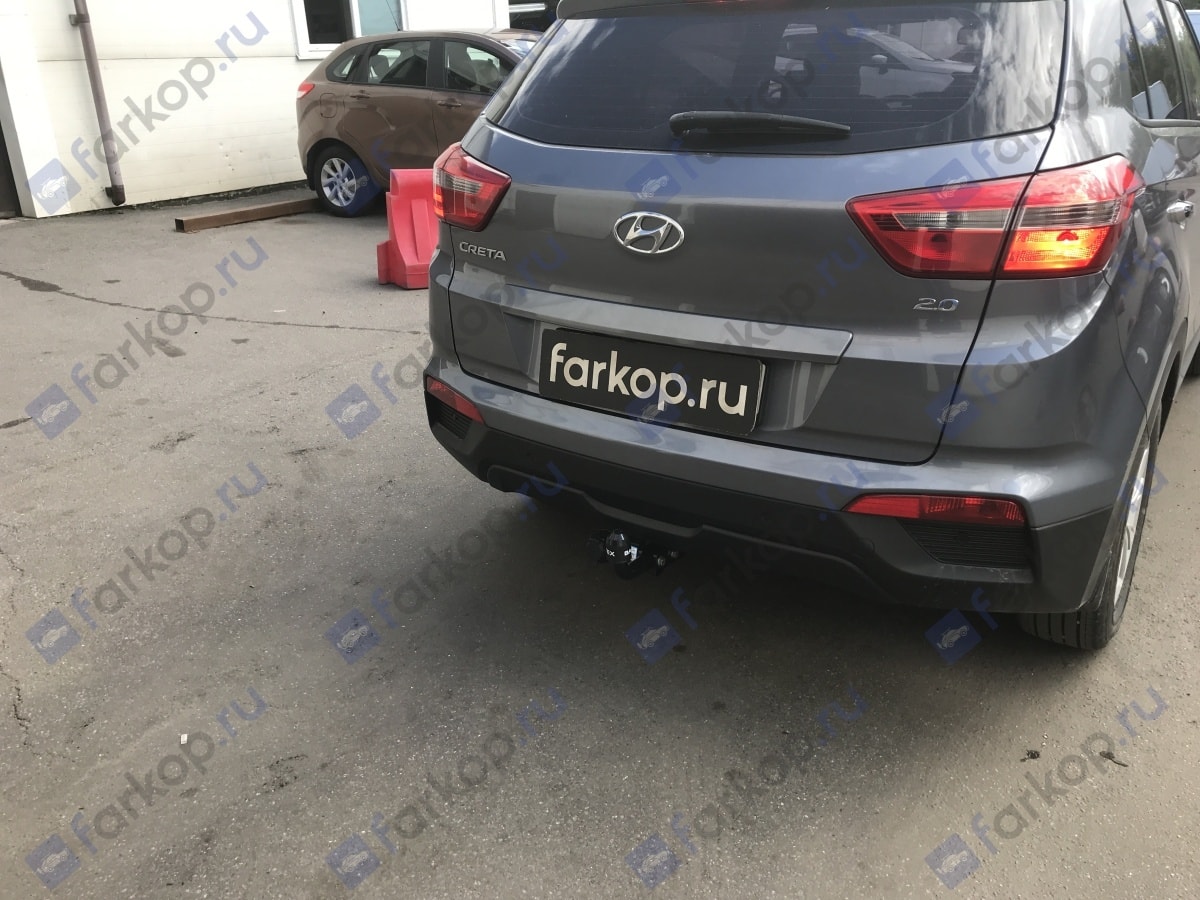 Установили фаркоп Baltex для Hyundai Creta 2016-2021 г.