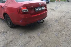 Установили фаркоп Лидер Плюс для Skoda Octavia 2013-2020 г.в.