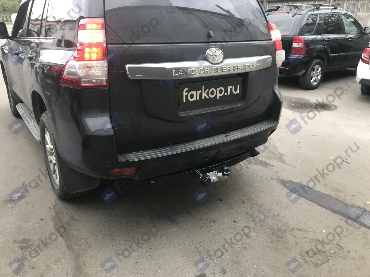 Установили фаркоп Лидер Плюс для Toyota Land Cruiser Prado J150 2009 г.в. Установили фаркоп Лидер Плюс для Toyota Land Cruiser Prado J150 2009 г.в.