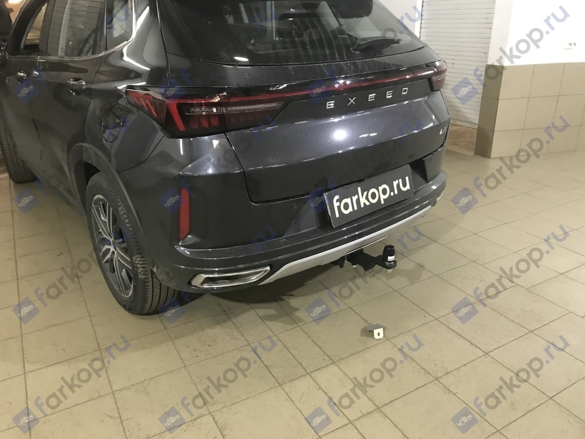 Установили фаркоп ТСС для Exeed LX 2022 г.в. Установили фаркоп ТСС для Exeed LX 2022 г.в.