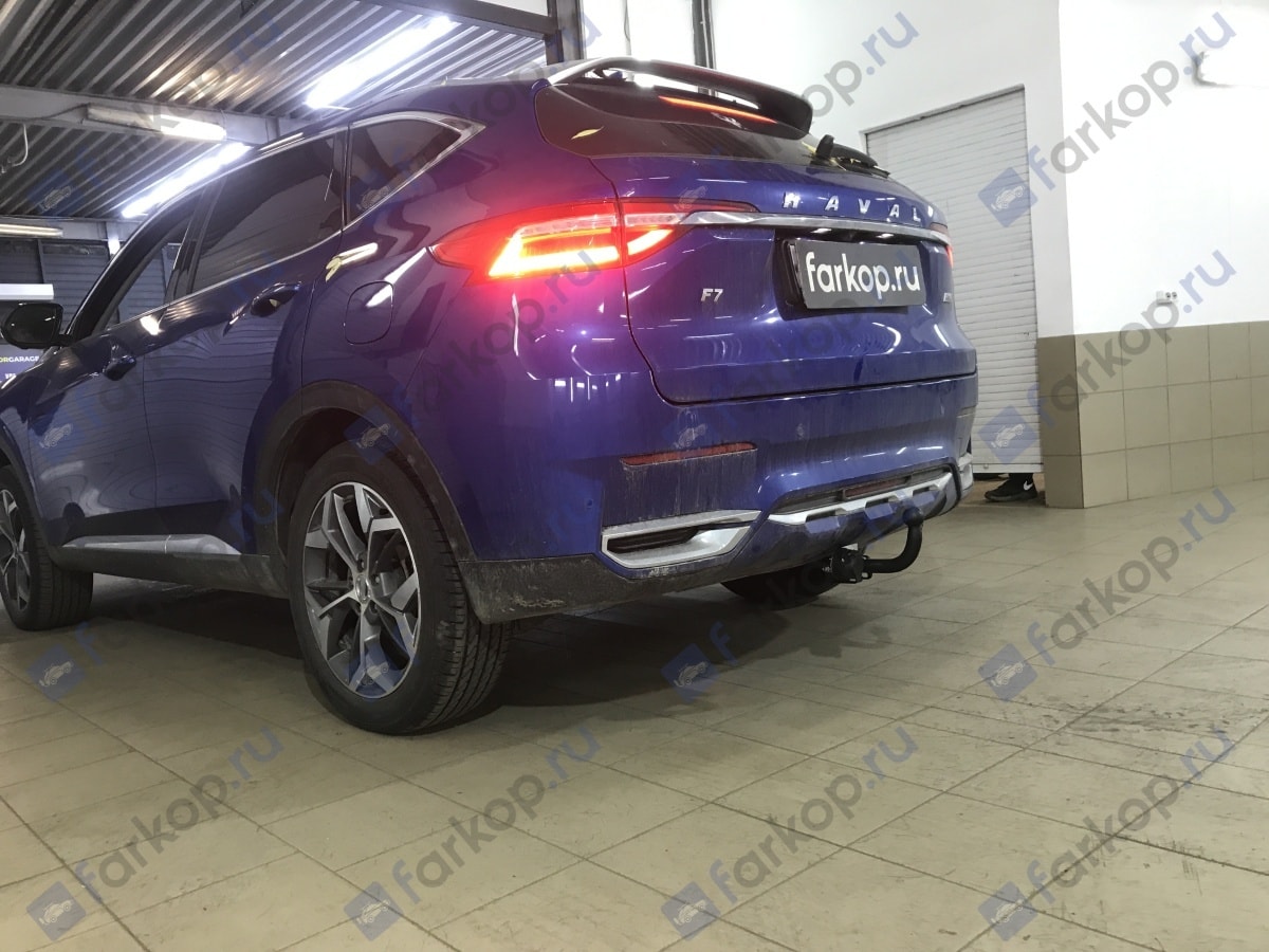 Установили фаркоп Лидер Плюс для Haval F7 2018 г.в. Установили фаркоп Лидер Плюс для Haval F7 2018 г.в.