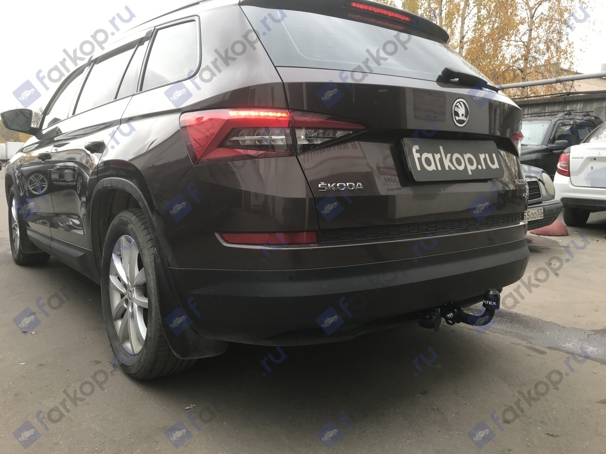 Установили фаркоп Baltex для Skoda Kodiaq 2017 г.в.