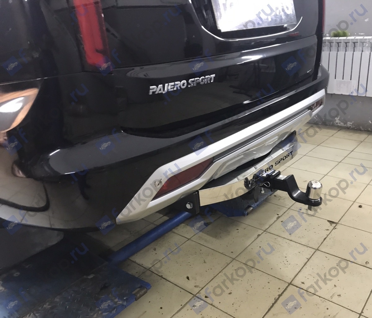 Установили фаркоп Baltex для Mitsubishi Pajero Sport 2022 г.в.
