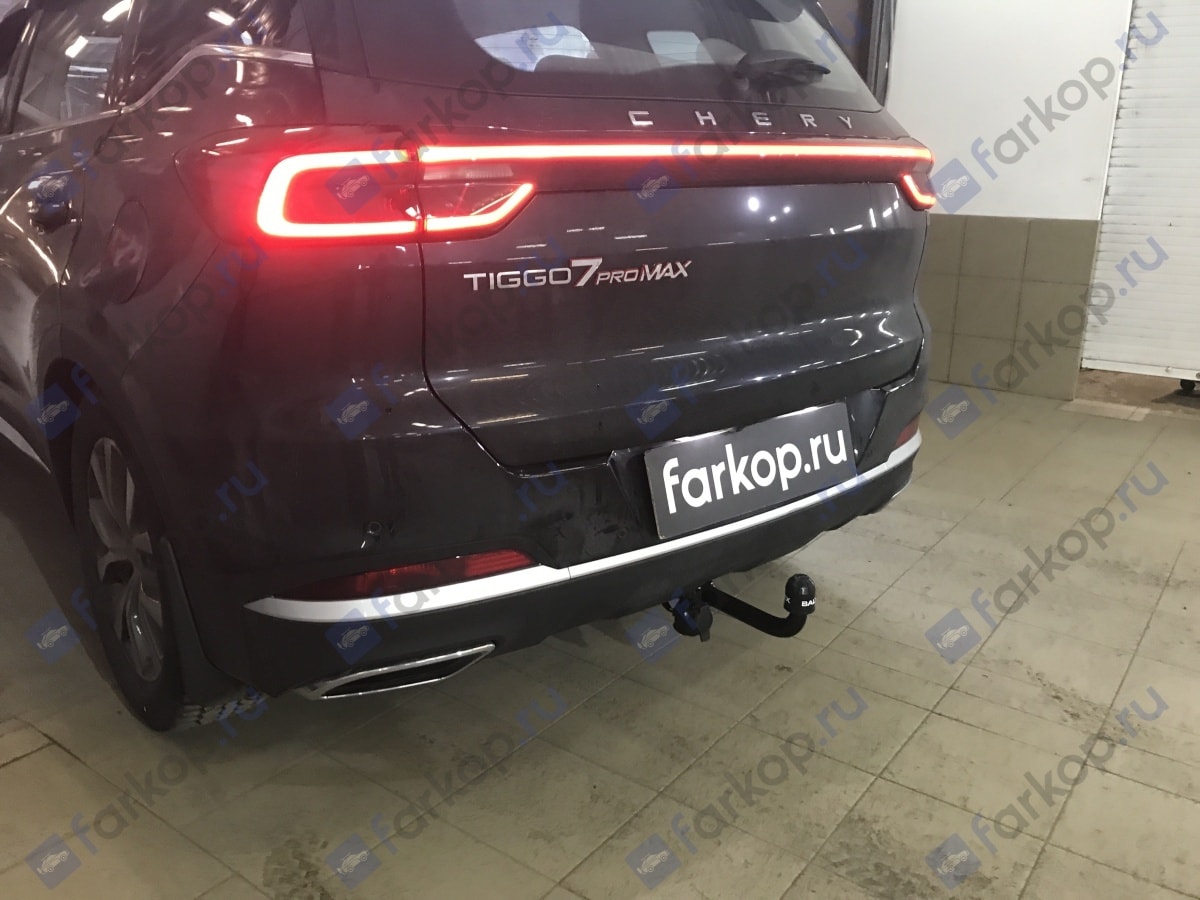 Установили фаркоп Baltex для Chery Tiggo 7 Pro Max 2022 г.в.