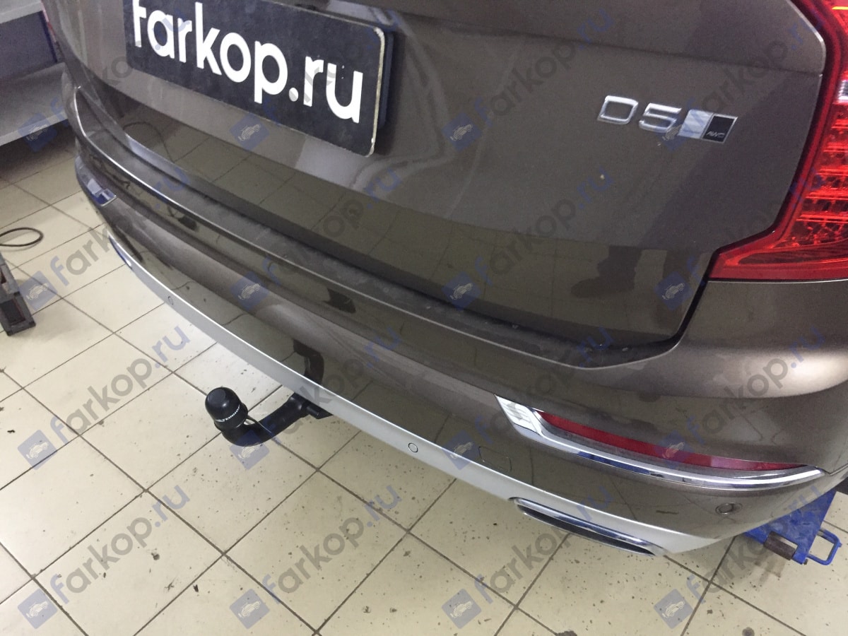 Установили фаркоп Steinhof для Volvo XC90 2015 г.в.