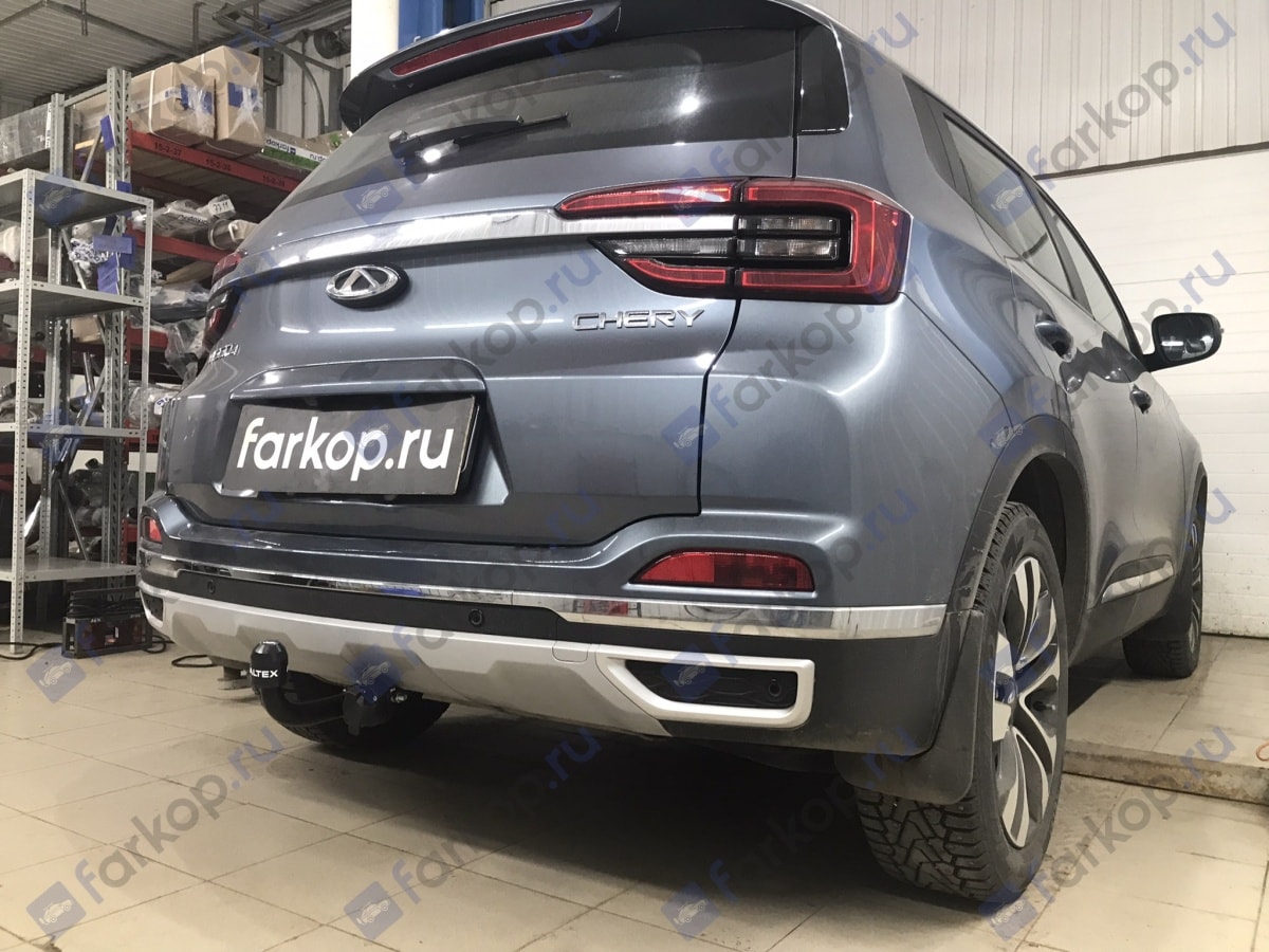 Установили фаркоп Baltex для Chery Tiggo 4 2021 г.в.