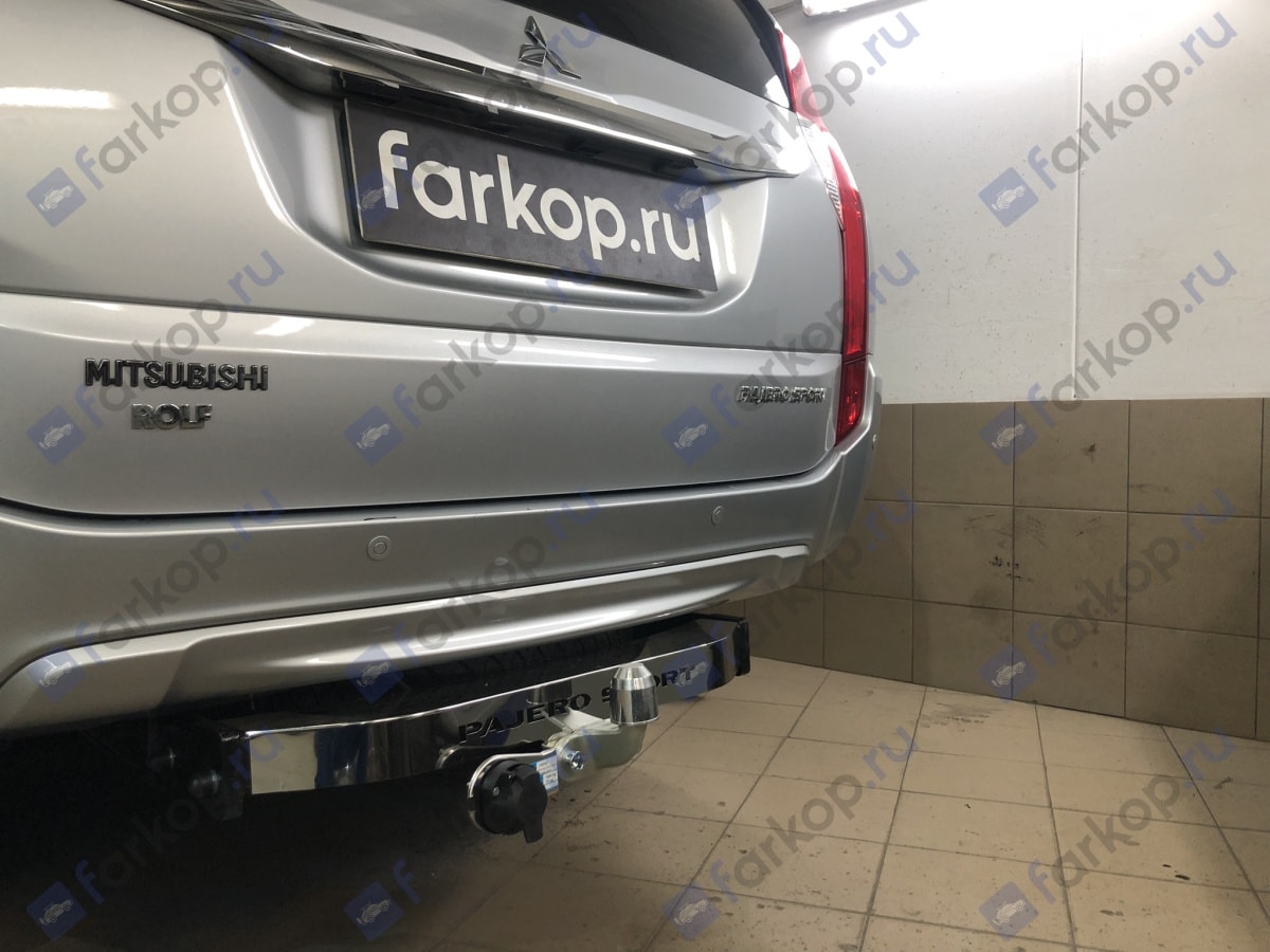 Установили фаркоп Baltex для Mitsubishi Pajero Sport 2020 г.в.
