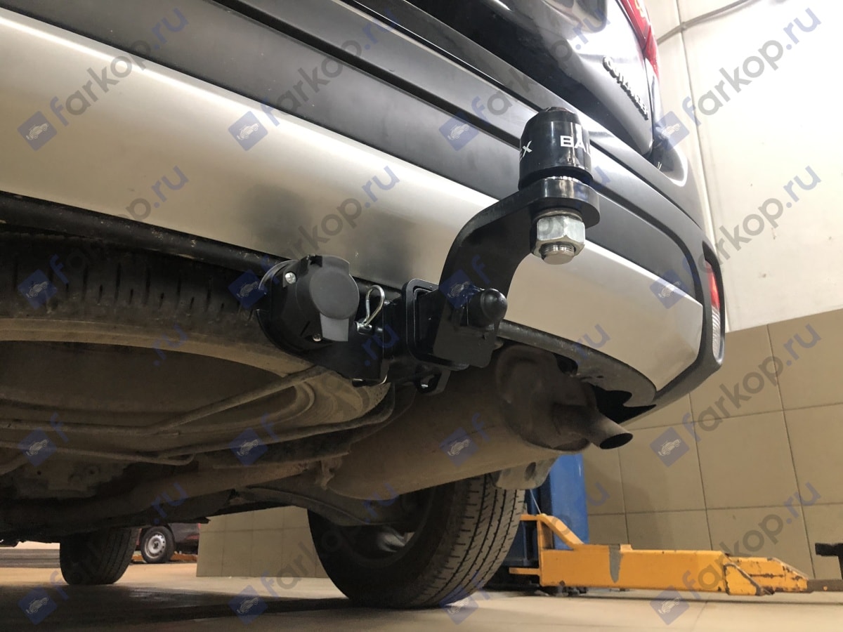 Установили фаркоп TowRus для Mitsubishi Outlander 2018 г.в. Установили фаркоп TowRus для Mitsubishi Outlander 2018 г.в.