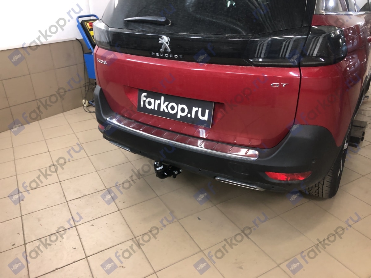Установили фаркоп Brink для Peugeot 5008 2021 г.в. Установили фаркоп Brink для Peugeot 5008 2021 г.в.