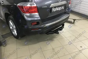 Установили фаркоп Baltex для Toyota Highlander 2011 г.в.
