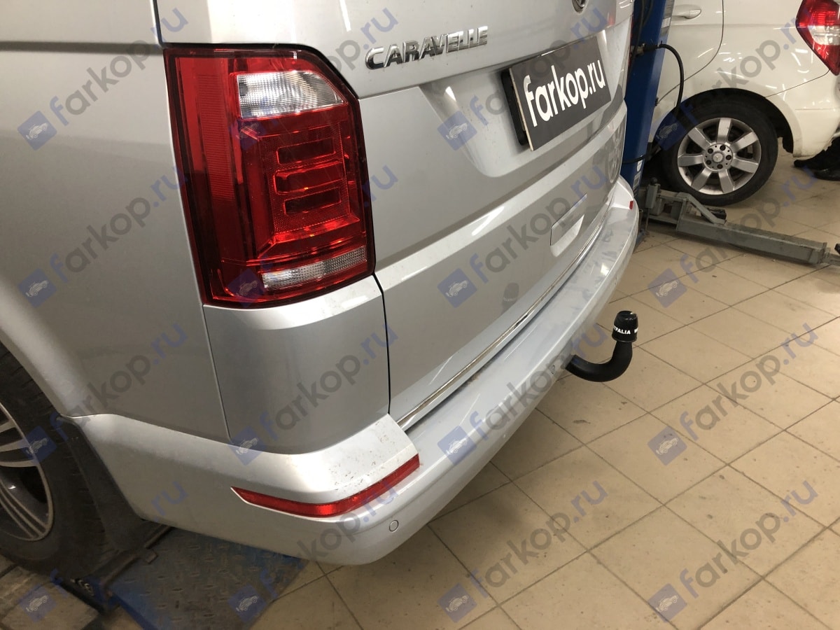 Установили фаркоп Westfalia для Volkswagen Caravelle T6 2019 г.в. Установили фаркоп Westfalia для Volkswagen Caravelle T6 2019 г.в.