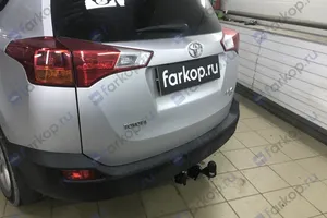 Установили фаркоп Уникар для Toyota RAV4 2013 г.в.