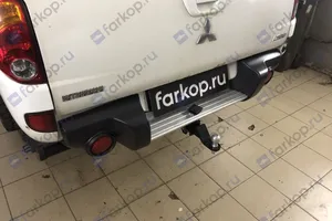 Установили фаркоп Лидер Плюс для Mitsubishi L200 2013 г.в.