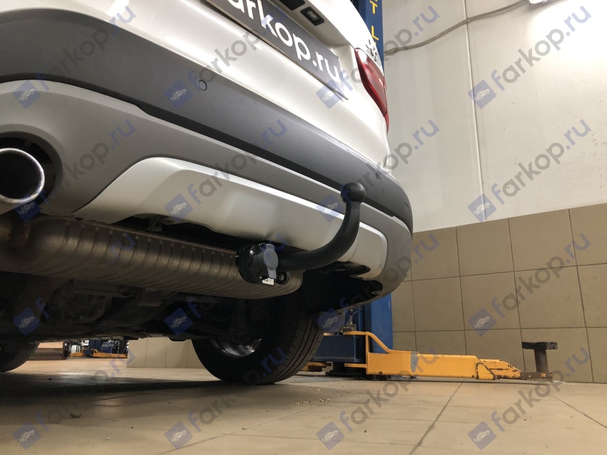 Установили фаркоп Oris для BMW X1 2018 г.в.