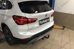 Установили фаркоп Oris для BMW X1 2018 г.в.
