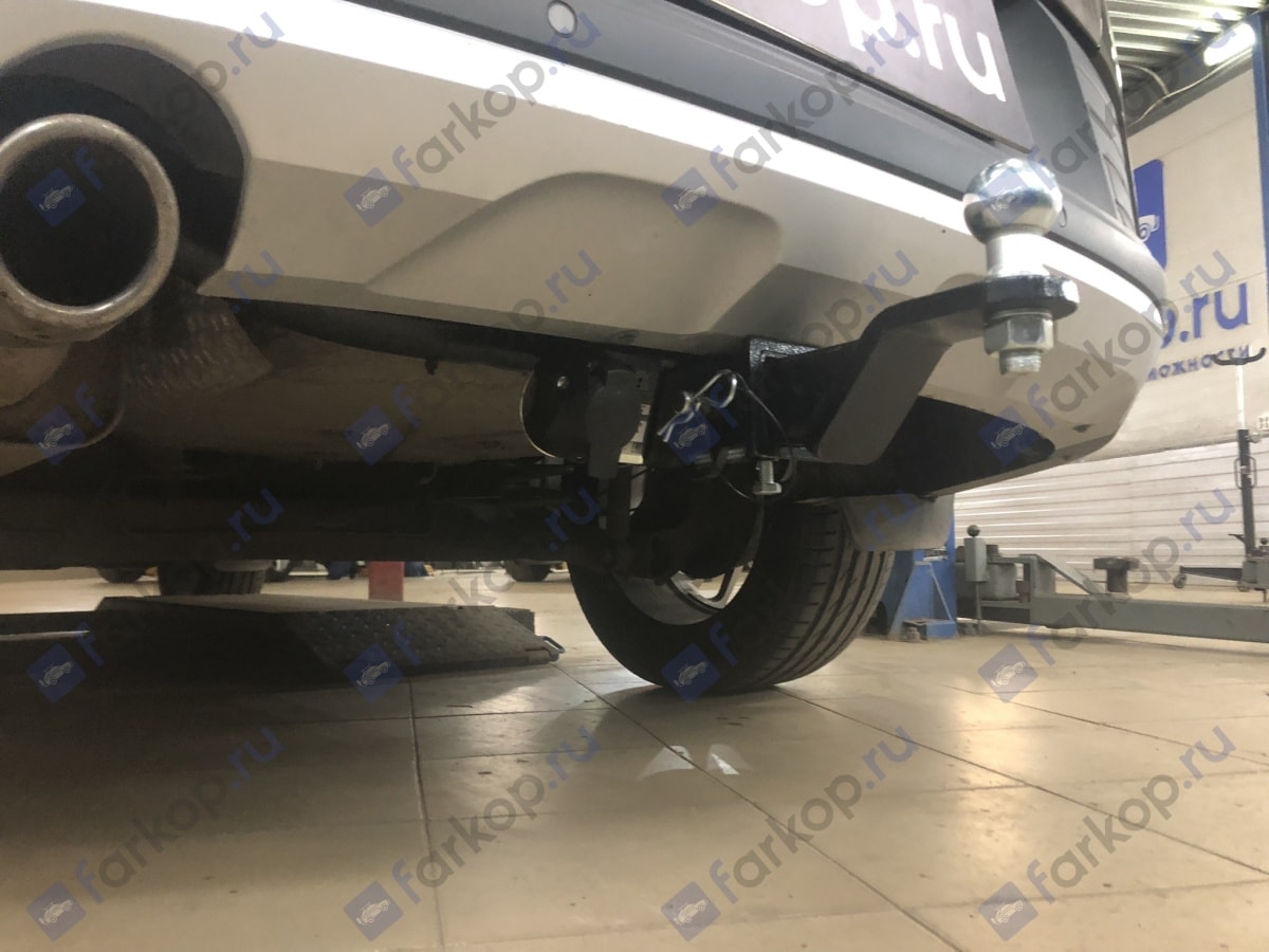 Установили фаркоп Лидер Плюс для Renault Arkana 2019 г.в. Установили фаркоп Лидер Плюс для Renault Arkana 2019 г.в.