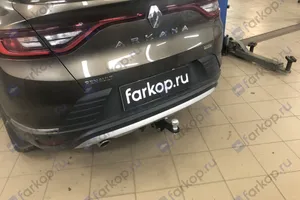 Установили фаркоп Лидер Плюс для Renault Arkana 2019 г.в.