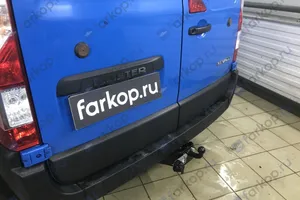 Установили фаркоп Лидер Плюс для Renault Master 2021 г.в.