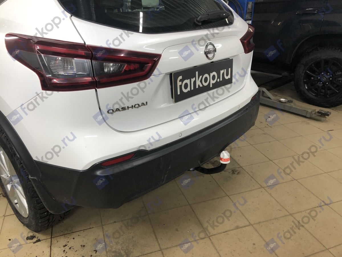 Установили фаркоп Трейлер для Nissan Qashqai 2021 г.в.
