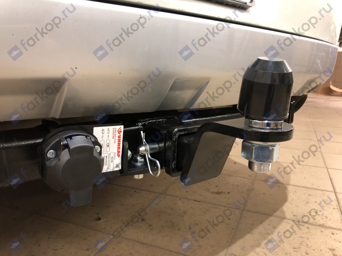 Установили фаркоп Уникар для Mitsubishi Delica D:5 2017 г.в. Установили фаркоп Уникар для Mitsubishi Delica D:5 2017 г.в.