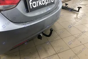 Установили фаркоп Лидер Плюс для Hyundai Elantra 2011 г.в.