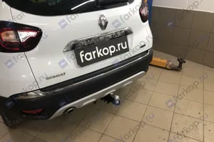 Установили фаркоп Лидер Плюс для Renault Kaptur 2017 г.в.