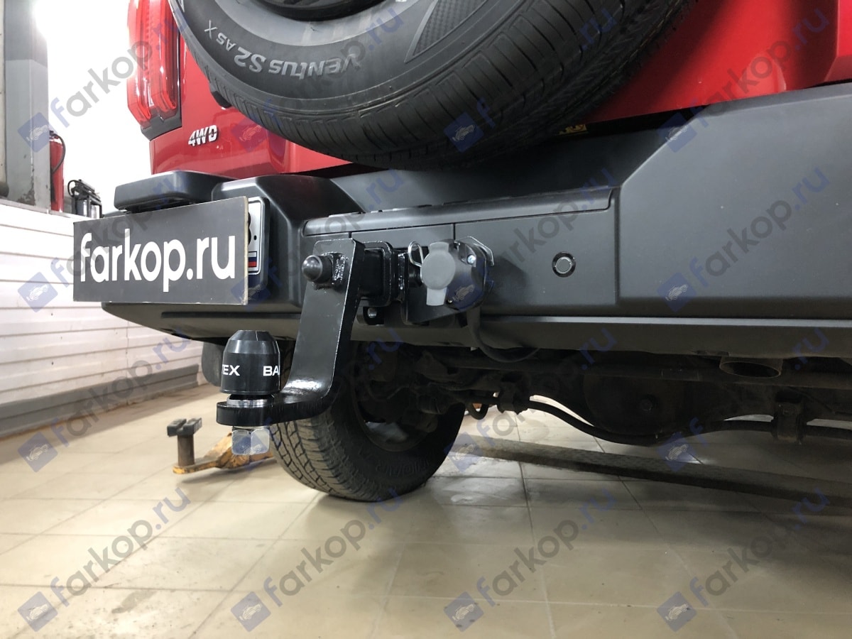 Установили фаркоп TowRus для Tank 300 2023 года выпуска