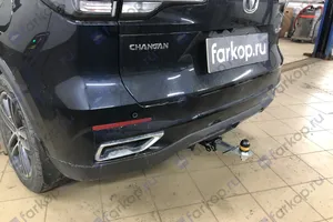 Установили фаркоп Motodor для Changan CS55 Plus 2023 г.