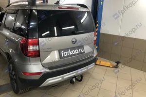 Установили фаркоп Лидер Плюс для Skoda Yeti 2017 г.в.